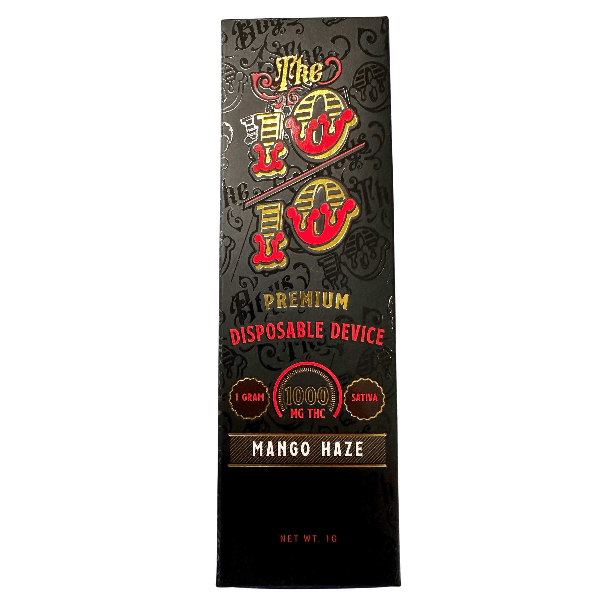The-10-10-Boys-Disposable-THC-Vape-Mango-Haze-Sativa 10/10 Boys